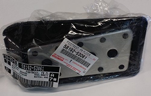 Toyota Genuine Parts 58192-53061 Aluminum Foot Rest