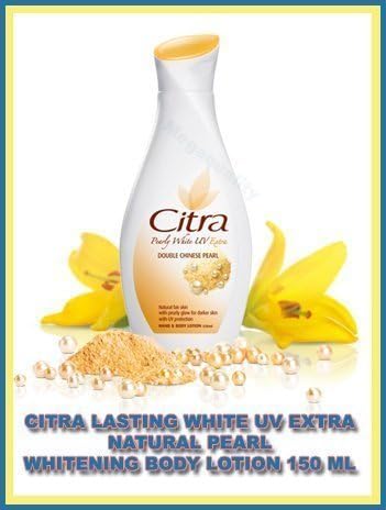 Citra Lasting White Uv Extra Natural Pearl Whitening Body Lotion 150 Mlmade in Thailand