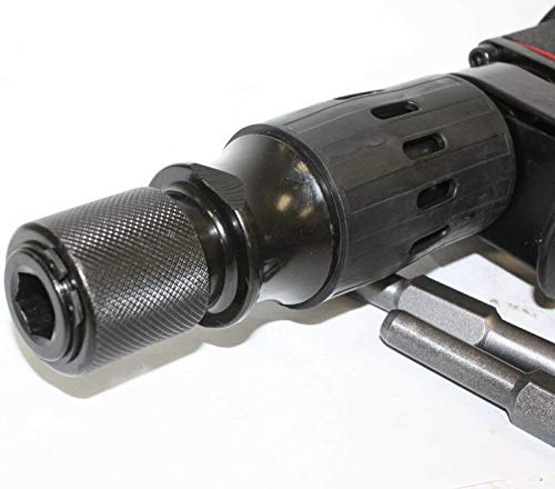 9TRADING 3000BPM 1-1/2" Electric Demolition Jack Hammer Concrete Breaker With Chisels Bits - Thumbnail 3