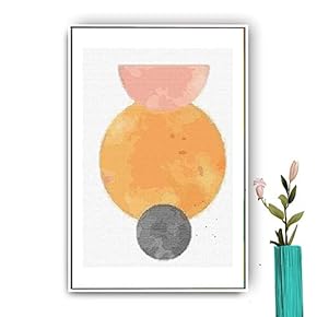 Framed Canvas Wall Art for Living Room,...