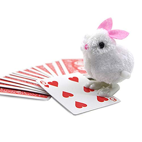 SUMAG Magic Tricks Smart Rabbit Rabbit Jumps To The Chosen Card Magia Magician Close Up Illusion Gimmick Props Comedy Classic Toy