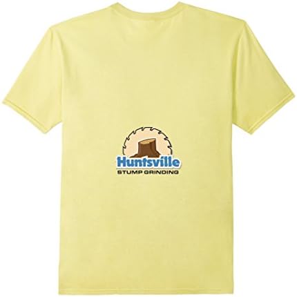 Mens Stump Grinding Logo Shirt Large Lemon