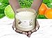 Lime Basil Mandarin Scented Candle - Large 3 Wick Soy Candle 15.8 oz - Aromatherapy Candle for Stress Relief - Fresh Citrus Scented Candles - Long Lasting Clean Burn - Gift for Women & Men