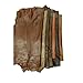 Reed Leather Hides - Sheep Skins for Arts & Crafts (Dark Brown)