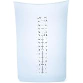 iSi Basics Basics Silicone Flexible Measuring Cup, 4, Translucent