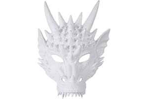 Himine Cosplay Mask Dragon's Head Mask for Festival Party Halloween
