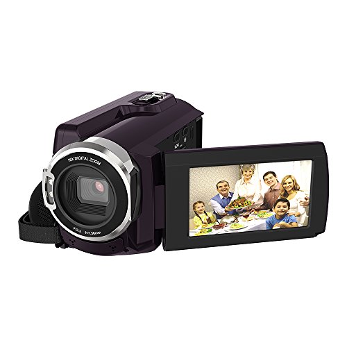 Video Camcorder, Andoer 4K Camcorder 48MP Digital Video Camera