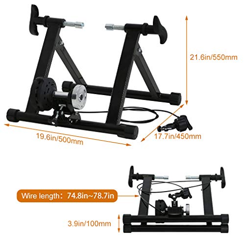 Bike Trainer Stand for Indoor Riding, Bicycle Exercise Training Stand