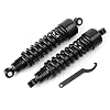 GZYF Paar 298mm 12 “Motorfiets Scooter Achter Schokdemper Demper Past Harley Davidson, Zwart