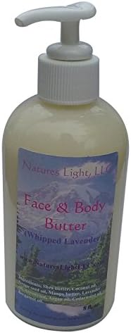 Natures Light Whiped Face &amp; Body Butter, Lavender, 8 fl. oz.