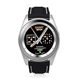 NO.1 G6 - Bluetooth Smart Watch Heart Rate Smartwatch ( Heart Rate Monitor, Pedometer, Sleep Monitor, Notifications, Sedentary Reminder, Search Device & Anti-lost for ios Android )