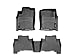 2016 Honda HR-V Weathertech Floor Liners-Full Set-(1st and 2nd Rows)-Black