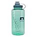 Nathan Sports Big Shot 32oz Sport Nozzle BPA Free Water Bottle with Strap Featuring LA Boston New York Miami Chicago, Multiple Color Choices Available