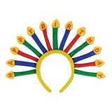 Beistle 60558 Happy Birthday Candles Headband