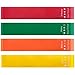 Your Choice Resistance Bands for Legs and Butt Exercise Bands Work Out Bands Stretch Bands, 12 x 2 Inch Set of 4