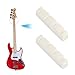 Alomejor 2 Pcs Bass Guitar Nut Plastic Guitar String Bridge Nut for Electric Bass Replacement Parts(385.88.4mm)thumb 1
