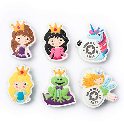Kudo Banz Princess Kudo Collection - Includes 6 Kudo Charms (2 Magical Kudos) for Your Kudo Banz - Adorable Accessory to the Kudo Banz Starter Kit - Turn Good Behavior into Positive Habits. Ages 3+