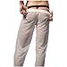 YiZYiF Men's Mesh Long Pants Bottoms Underwear Casual Wear Homewear Gym Trousers White Medium