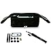 Jogging Stroller Organizer with Stroller Tire Pump & Tire Repair Kit - Universal Fit Stroller Accessory with Insulated Cup Holder