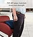 Lift Assist Cushion for Elderly, Portable Lifting Cushion Mobility Aid Non-Electric, Firm Memory Foam Support up to 220 lbs