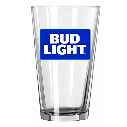 Bud light pint glass