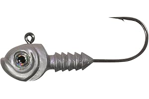 NORTHLAND TACKLE Northland Fishing Tackle Smeltinator Jig Head, Premium Bass Fishing Lure for Swimbaits & Plastics, 3 Pack - 3/8 Oz