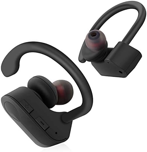 True Wireless Earbuds Bluetooth 4.2 Headphones TWS Earphones IPX4 Waterproof Sport Headset 3-6H Playtime with Mic Premium Sound with Deep Bass for Running Sport