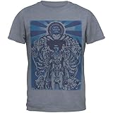 Jimi Hendrix - Mens Bold As Love Soft T-shirt Large Grey