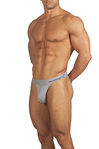 Obviously - Original - AnatoMAX - Thong (Small, Gray)