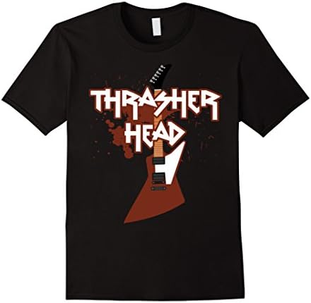 Mens Thrasher Head Axe Rock-N-Roll T-shirt Small Black