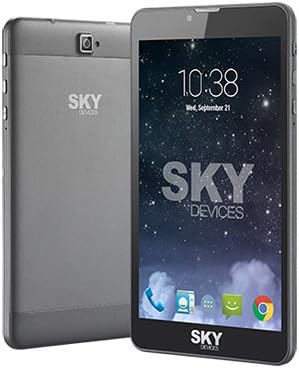 Sky Devices Fuego 7.0 GSM Unlocked Tablet Quad Core, Memory 8GB + 512 GB, Camera 5MP + 2MP Frontal (Grey)