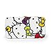 Hello Kitty Faux Leather Flat Hinge Wallet : Muti Color Faces