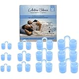 Anti Snoring Solutions - 12 Anti Snoring Nose Vents - Anti Snoring Device- Snoring Stopper Nasal Dilators-Anti Snoring Devices - Snoring Solution (Blue)