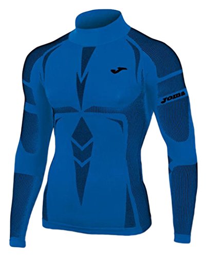 Camiseta térmica para hombre, color azul, talla S/M