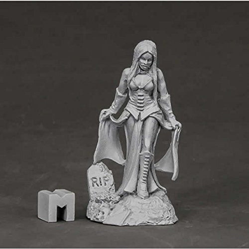 Reaper Miniatures Female VampireÂ #03853 Dark Heaven Unpainted Metal