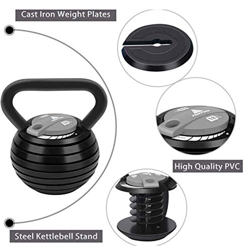 GJX-Kettlebell-Kugelhantel-aus-Vinyl-10-40LB-Kettlebell-Gewichte-Sets-einstellbare-Kesselglocken-Unisex-Kraft-Trainingsuebung-Heimbuero-Fitness-KettlebellKugelhantel-aus-Gusseisen