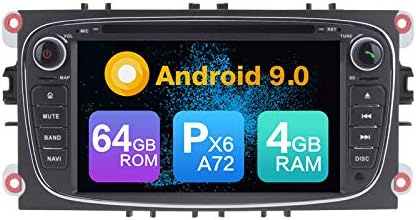 Amazon Com Android 9 0 Px6 Cortex A72 64g Rom Autoradio Gps