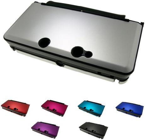 For Nintendo 3DS / 3DS XL Aluminum Metal Crystal Case Skin Protector Cover + Free Screen Protectors (2 Sizes Not for "New" Version)