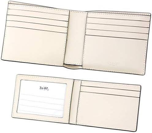 アウトレット コーチ 財布 F Qbcah Coach メンズ 二つ折り 札入れ 取り外しカードケース 3 In 1 ウォレット ウィズ ビンテージ コーチ モチーフ チョークマルチ B086w439kn 9 675円