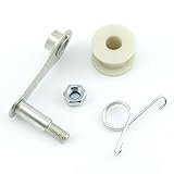 QAZAKY Pit Dirt Bike ATV Spring Clamp Roller Wheel