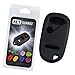KEYGUARDZ Black Rubber Keyless Entry Remote Key Fob Skin Cover Protector