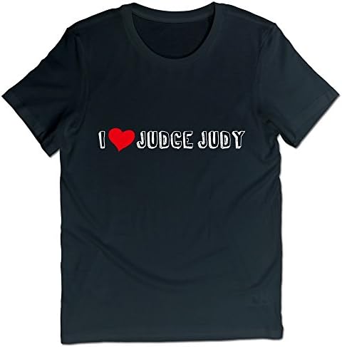 Men's Judge Judy Tv Tee Shirts Black L