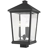 Z-Lite 568PHXLS-ORB 3 Light Outdoor Post Mount Fixture, Oil Rubbed Bronze