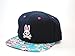 Psycho Bunny Rockaway Flat Bill Hat in Dark Navy
