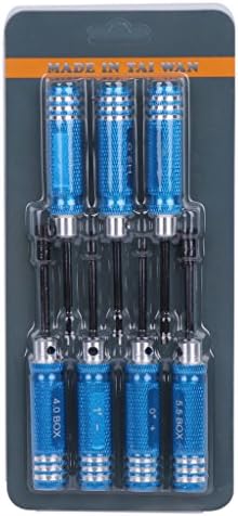 Ocesky Set of 7 Hex Screw Driver Tools Kit for RC Helicopter Car Boat Plane Model New