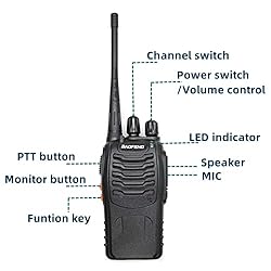 BAOFENG BF-888S Radio Handheld Two Way Radio UHF