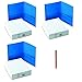 Avery Two-Pocket Folders, Light Blue, Box of 75 (47986) - Bundle Includes Plexon Ballpoint Pen