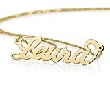 10k Gold Personalized Name Necklace - Name Pendant- Any Name