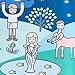 Jaq Jaq Bird Greek Mythology Color It and Go Activity Book | Erasable and Reusable Chalk Board Book | for Coloring and Creative Play | Portable & Mess-Free | Includes Dust-Free Chalk