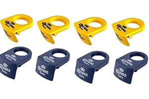 8 CORONITA RITA Bottle Holder Clips (4 Blue and 4 Yellow) Corona in your Margarita Glass Cocktail